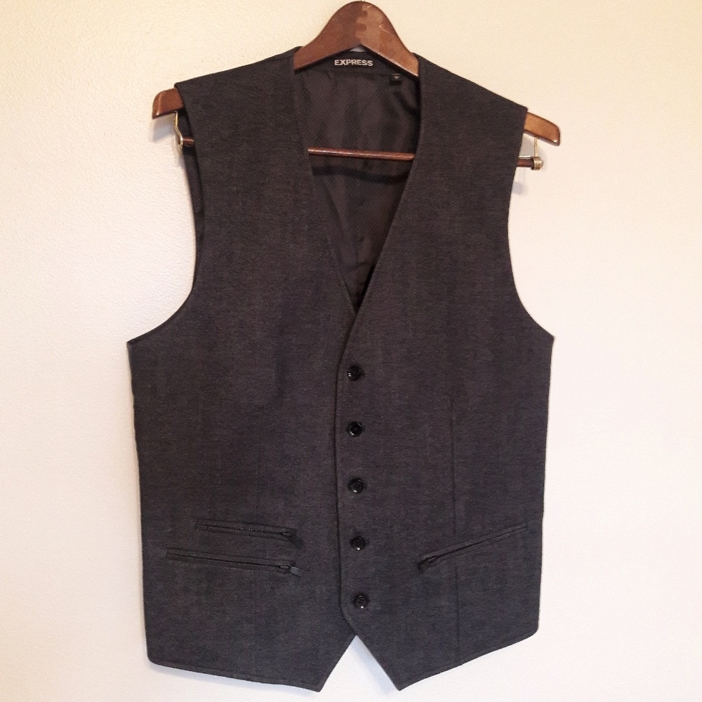 Express Men's Suit Vest Large